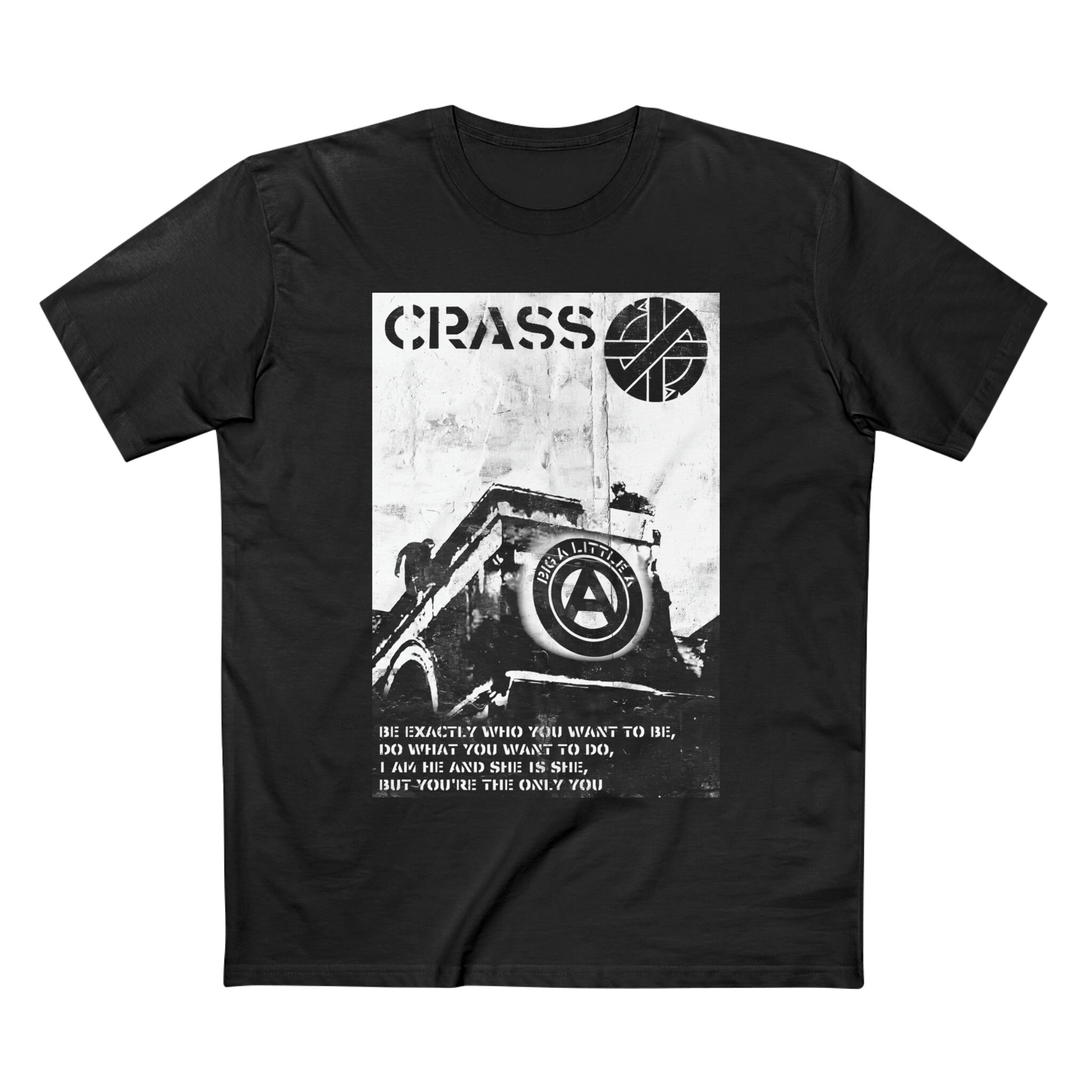 Crass Band Tshirt - Etsy Crass Band Tshirt - Etsy