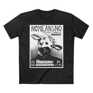 NoMeansNo Punk Band Graphic TShirt
