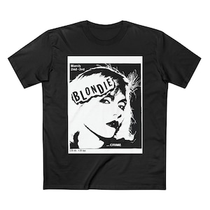 Blondie Band Punk TShirt Graphic Tee