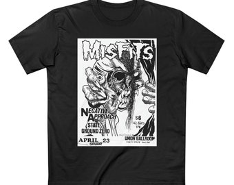 The Misfits Punk Graphic T Shirt - Negative Approach