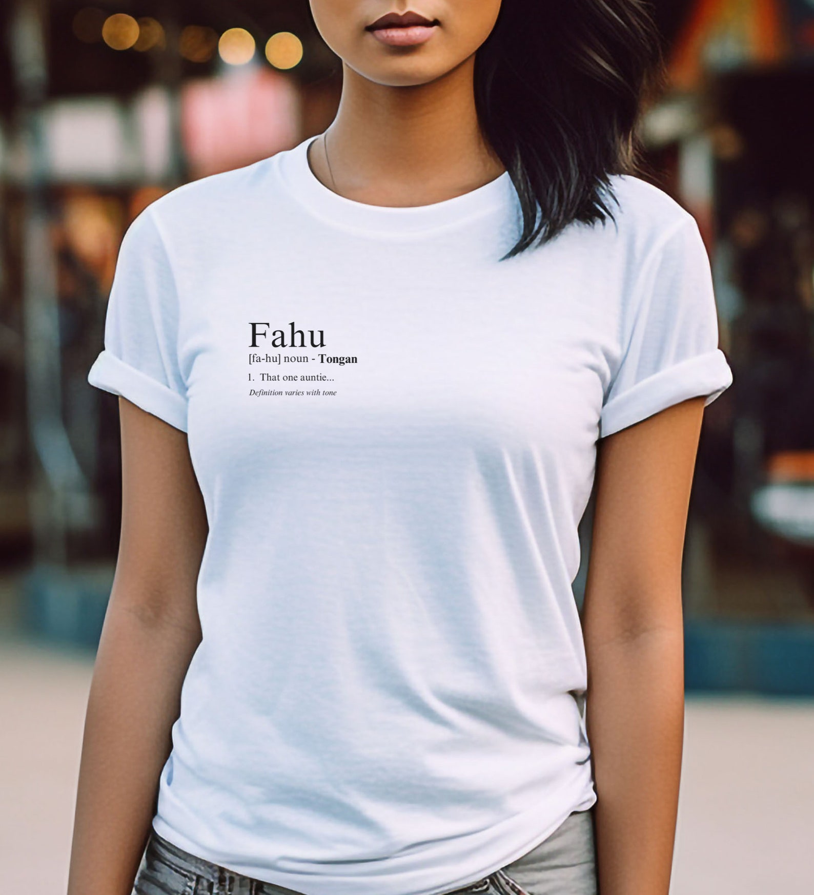 Tongan T Shirt Fahu Definition Etsy