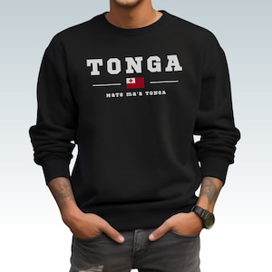 Tongan crewneck sweater mate ma’a Tonga