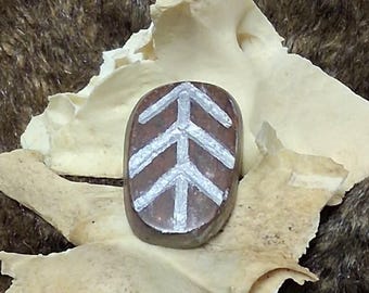 Triple Tiwaz Stone
