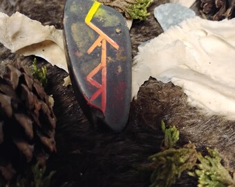 Hand-Etched Victorious Journey Bind Rune