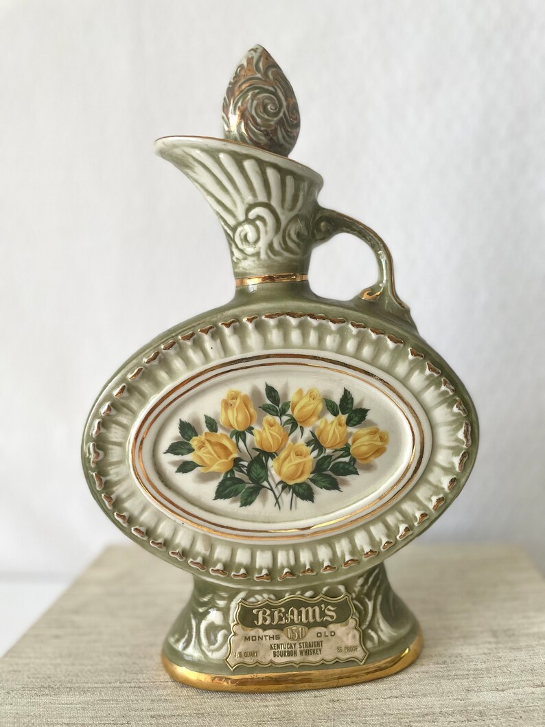 Vintage Decanter Jim Beams 1969 Etsy