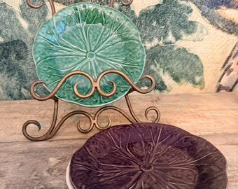 Vintage Bordallo Pinheiro Cabbage Ware Bowl: 8