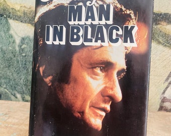 Man in Black First Edition Johnny Cash AUTOGRAMMIERTES Exemplar