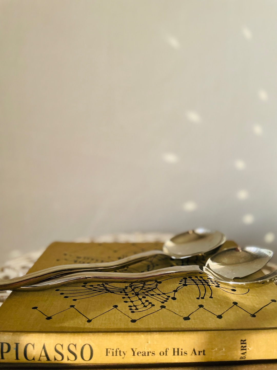 Silver Serving Utensils Salad Serving Set Farmhouse Kitchen Rustic Modern Home Style Etsy