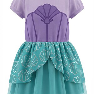 chinese dress ladies Amazon.com: Disney The Little Mermaid Ariel's 2 Piece Dress main image 1