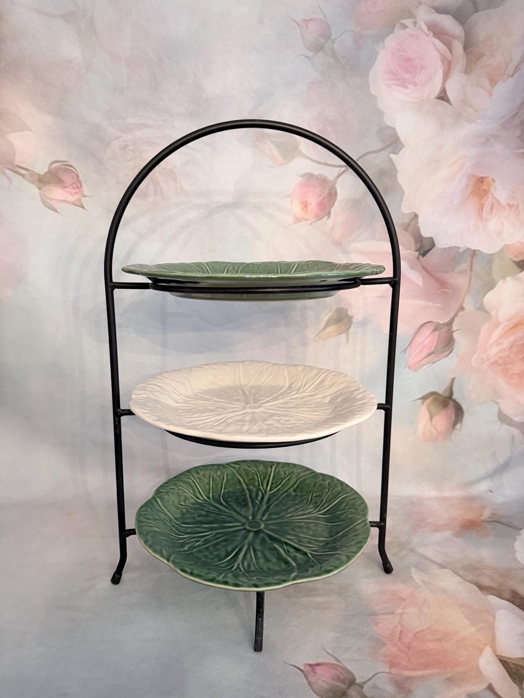 Iron Three Tier Dessert Stand Pie Rack French Kitchen - Etsy