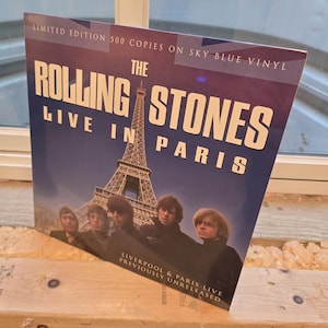 SEALED Live In Paris Blue Vinyl LP By The Rolling Stones