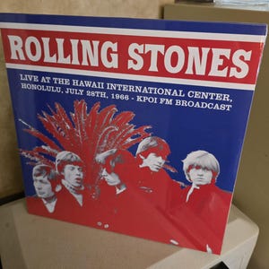SEALED Live At The Hawaii International Center, Honolulu, July 28th 1966 - KPOI FM Broadcast Vinyl lp By The Rolling Stones