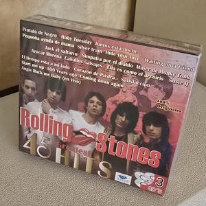 SEALED Rolling Stones 45 Greatest Hits Box Set (3 CD)