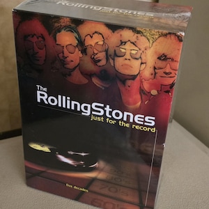 SEALED Just For The Record DVD Box Set By The Rolling Stones (5 DVDs)