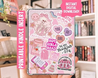 Digital Kindle Insert,Printable Insert,Kindle Accessory,Kindle Case,Digital Download,Instant Download,Insert,Kindle Cover Insert,Case Insert