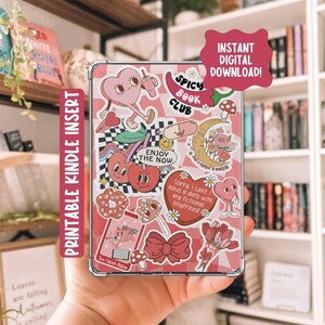 Digital Kindle Insert,Printable Insert,Kindle Accessory,Kindle Case,Digital Download,Instant Download,Insert,Kindle Cover Insert,Case Insert