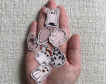 Spooky Mini Sticker Pack|Tiny Sticker|1 inch Stickers|Little Stickers|Phone Case Stickers|Create Your Own Sticker Pack|Small Vinyl Sticker