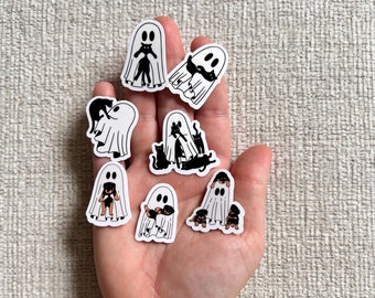 Cute Ghost Stickers Create Your Own Small Sticker Pack Mini Sticker Pack Tiny Sticker Phone Case Sticker 1 Inch Sticker Mini Vinyl Sticker