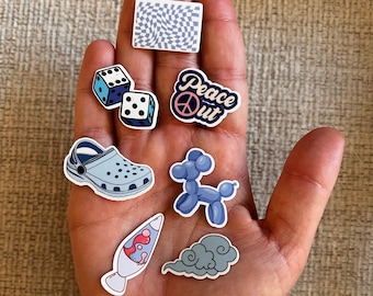 Create Your Own Colorful Mini Vinyl Sticker Pack Cute Aesthetic 1‑Inch Water‑Resistant Stickers Laptop Journal Phone Case Scrapbook Decor