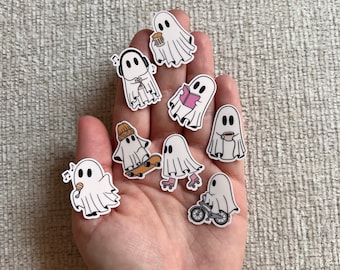 Cute Ghost Stickers|Create Your Own Small Sticker Pack|Mini Sticker Pack|Tiny Sticker|Phone Case Sticker|1 inch Sticker|Mini Vinyl Sticker|