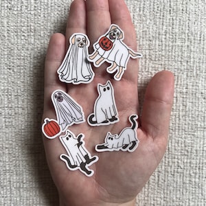 Spooky Mini Sticker Pack|Tiny Sticker|1 inch Stickers|Little Stickers|Phone Case Stickers|Create Your Own Sticker Pack|Small Vinyl Sticker