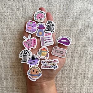 Create Your Own Funny Mini Sticker Pack: Water-Resistant Vinyl Stickers