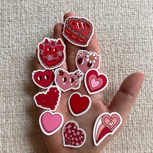 Create Your Own Valentine&#39;s Day Mini Sticker Pack: Water-Resistant Vinyl Stickers