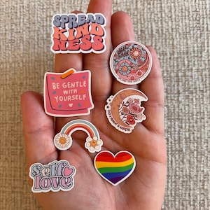 Create Your Own Colorful Mini Vinyl Sticker Pack: Water-Resistant Laptop Stickers