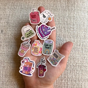 Mental Health Mini Sticker Pack|Create Your Own Small Sticker Pack|Tiny Sticker|Phone Case Sticker|1 inch Sticker|Mini Vinyl Sticker|Small