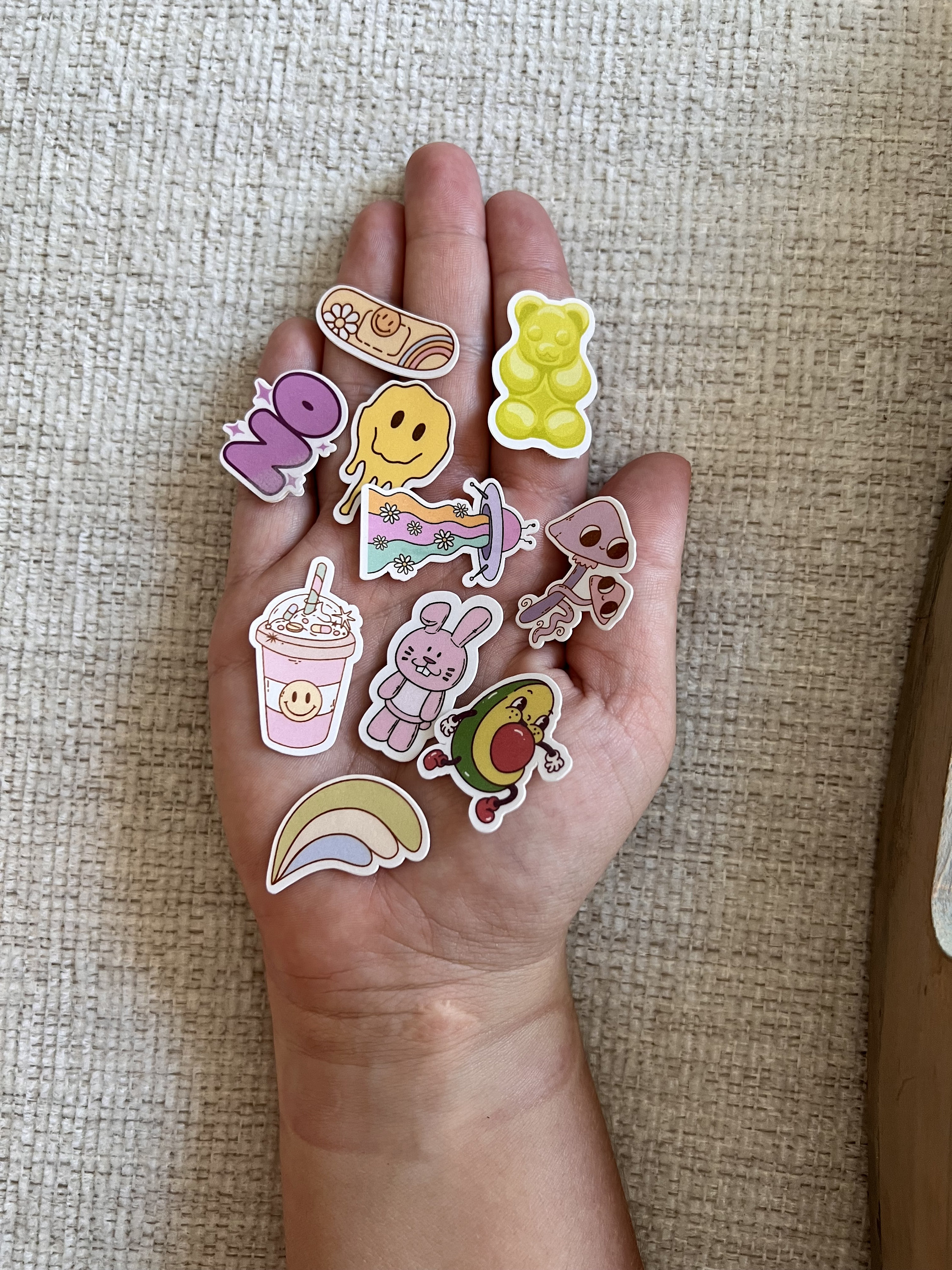 Mini Sticker Packtiny Sticker1 Inch Stickerslittle - Etsy