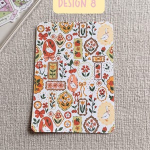 Cottagecore Kindle Insert Cardstock Insert for Clear Case Covers Cozy ...
