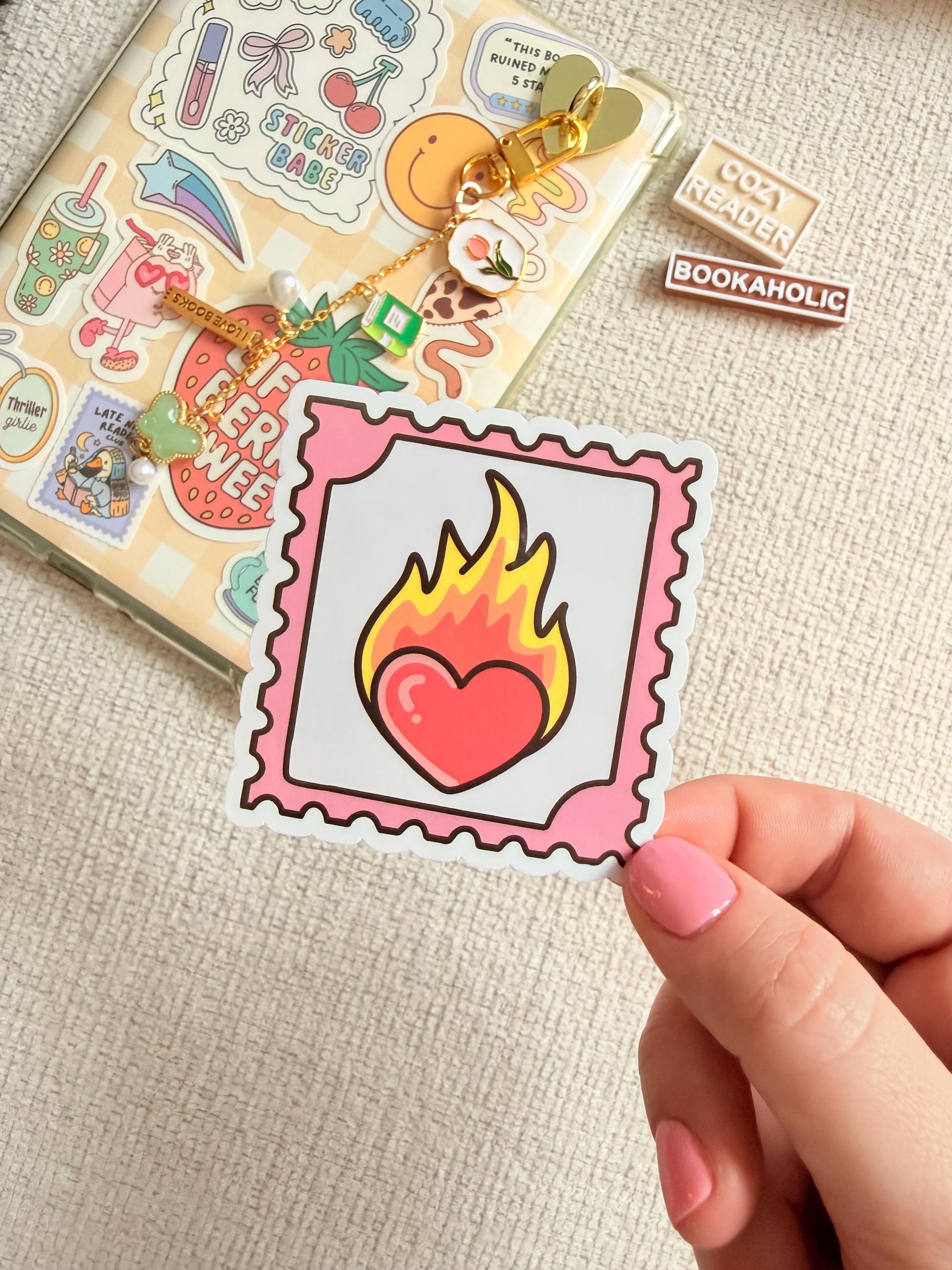 Smut Bookish Stamp Sticker Spicy Romance Kindle Sticker Book Lover ...