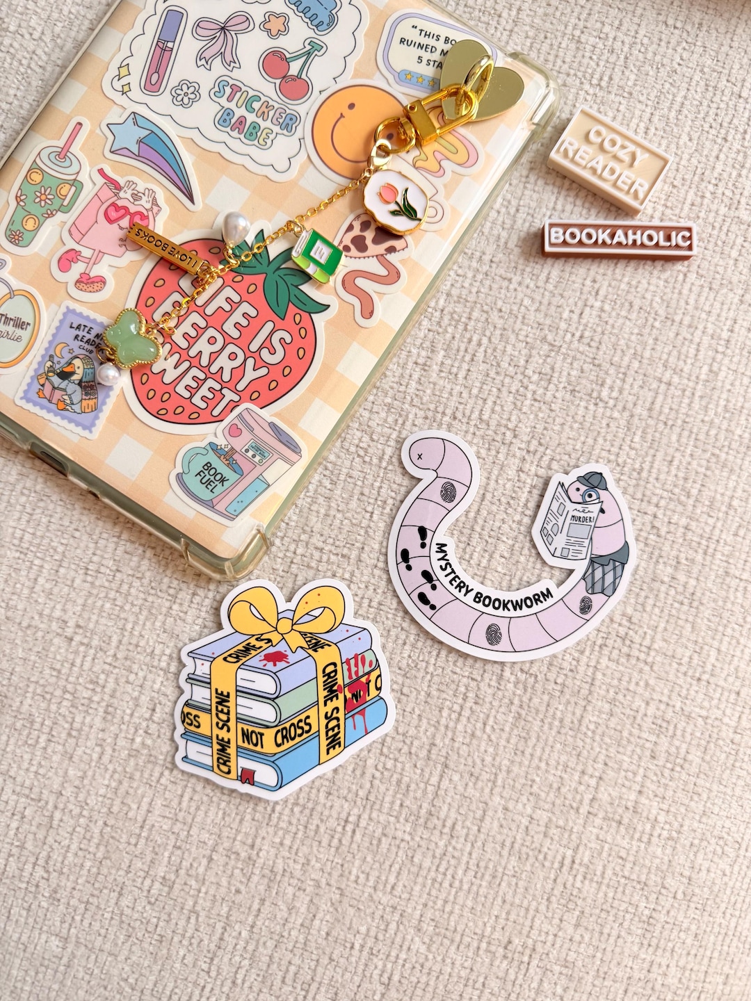Bookish Sticker Pack Kindle Sticker Bundle Book Lover Sticker Sticker ...