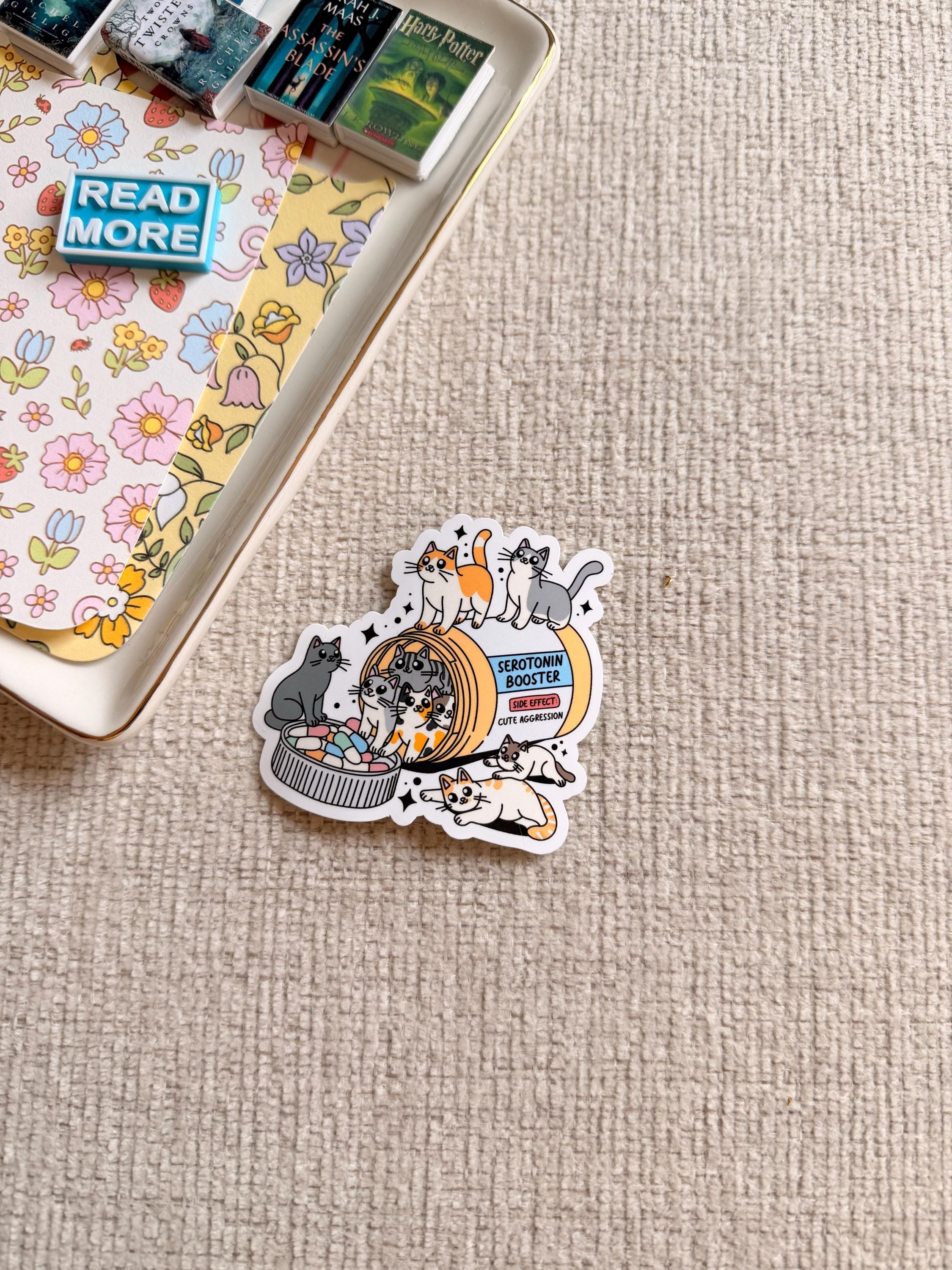 Cat Lover Sticker Pack,cat Mom Sticker, Cat Lover Gift, Gift for Cat ...