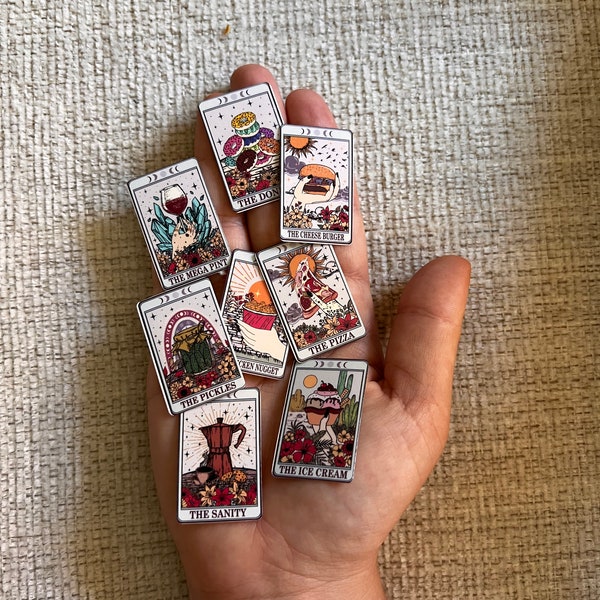 Tarot Card Stickers|Create Your Own Small Sticker Pack|Mini Sticker Pack|Phone Case Sticker|1 inch Sticker|Mini Vinyl Sticker|Small Stickers