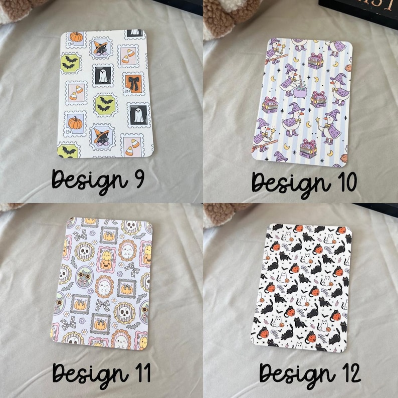 Cozy Halloween Kindle Insert - Cardstock Accessory for Clear Case ...