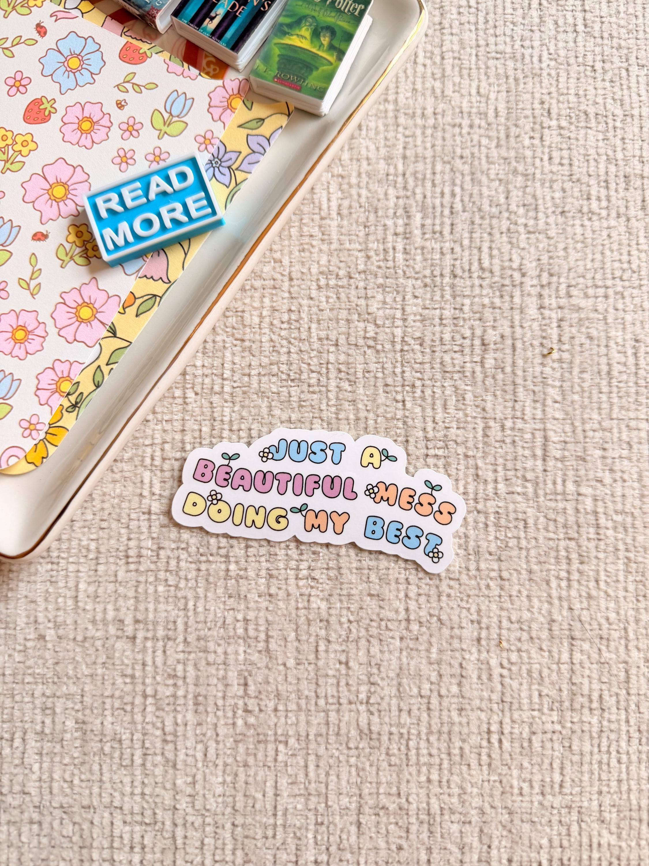Funny Positive Mental Health Sticker Pack,positive Affirmation Sticker ...