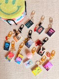 Custom Book Keychain Kindle Charm Purse Keychain Bookish Kindle Charm Create Your Own Personalized Keychain Cute Trendy E\u2011reader Accessory