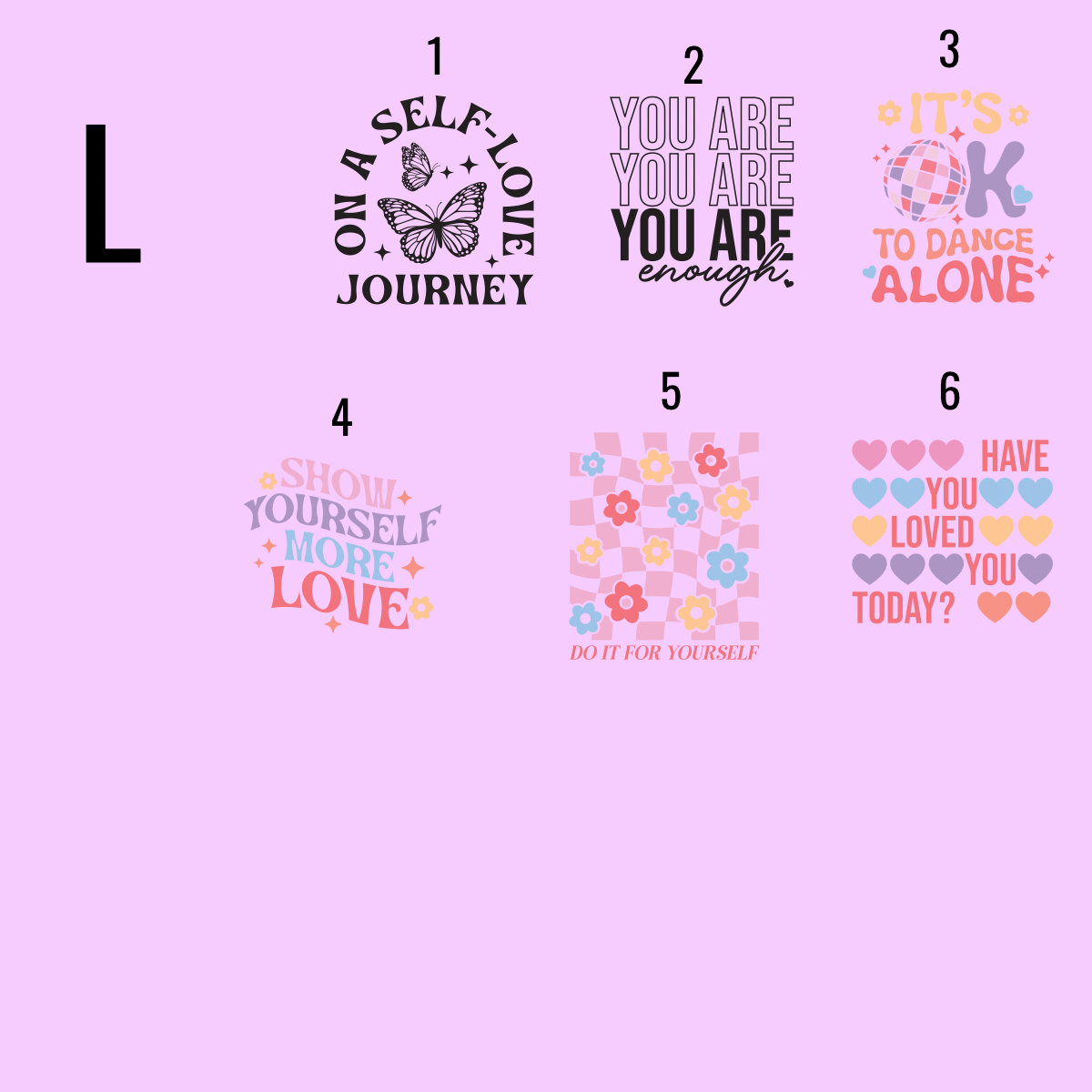 Mental Health Mini Sticker Pack Custom Vinyl Stickers Positive ...