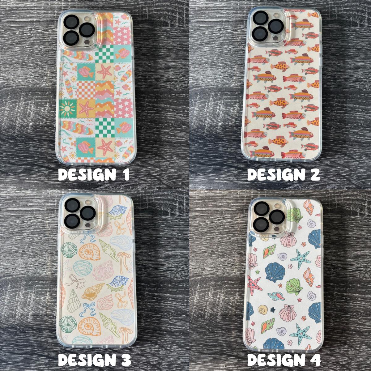 Phone Case Insert Handmade Summery Phone Case Inserts Decorative Cardstock iPhone Insert ...