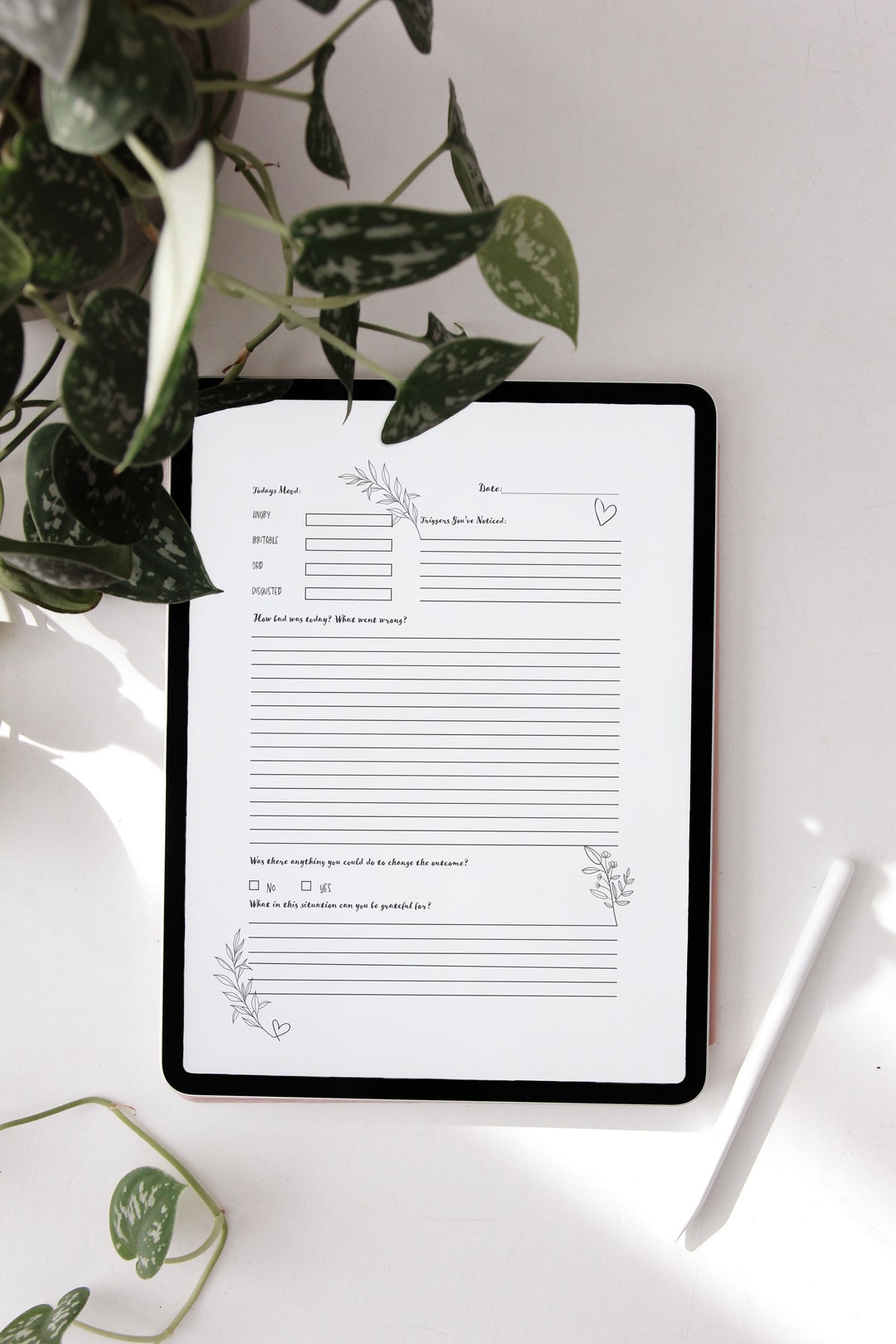 Guide to Gratitude for the Angry Soul, Digital Journal - Etsy