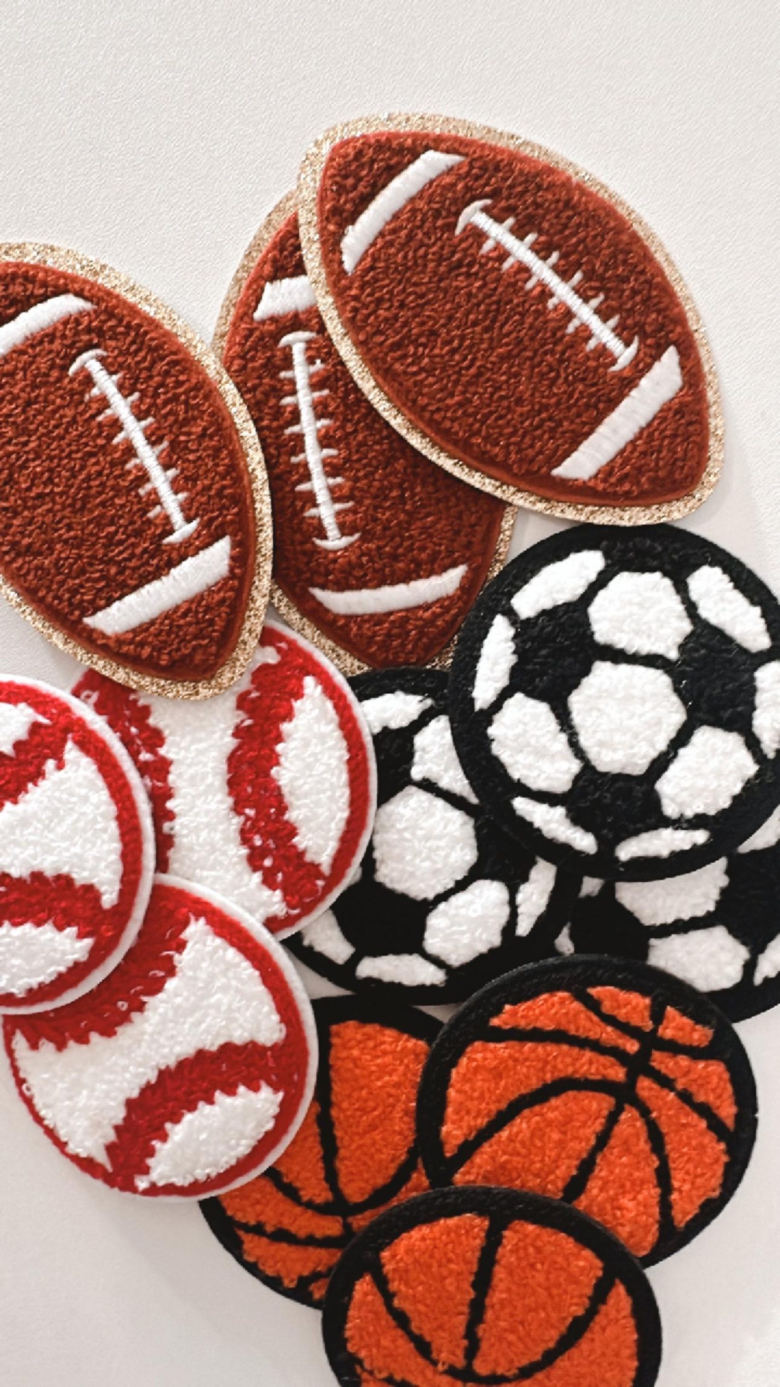 Sports Iron on Patches | Chenille Patches | Football | Baseball ...