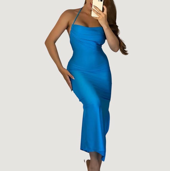 summer dress with ruched bodice Linen Summer Dress: Ruched Bodice Linen Party Dress Custom Women Clothing Linen Clothes for her,