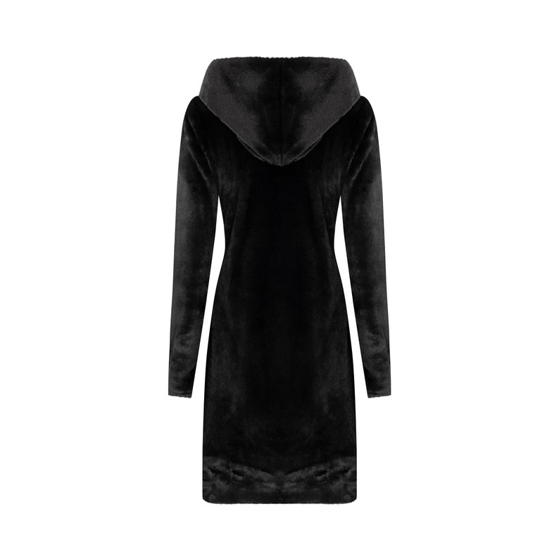 Fluffy Sherpa Overcoat for Fall and Winter Women's Fleece Jacket in