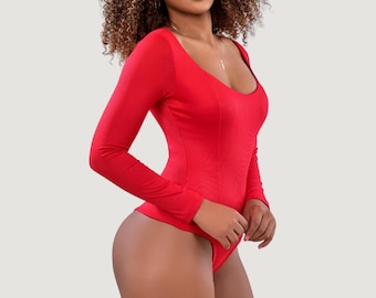 Women's Bodysuit Long Sleeve - Essential.