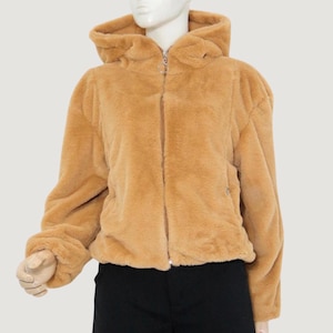 Fleece Hooded Jacket for Women: Warm, Stylish & Perfect for Winter - Essential Outerwear for Chilly Days and Nights!