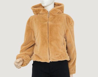 Fleece Hooded Jacket for Women: Warm, Stylish & Perfect for Winter - Essential Outerwear for Chilly Days and Nights!