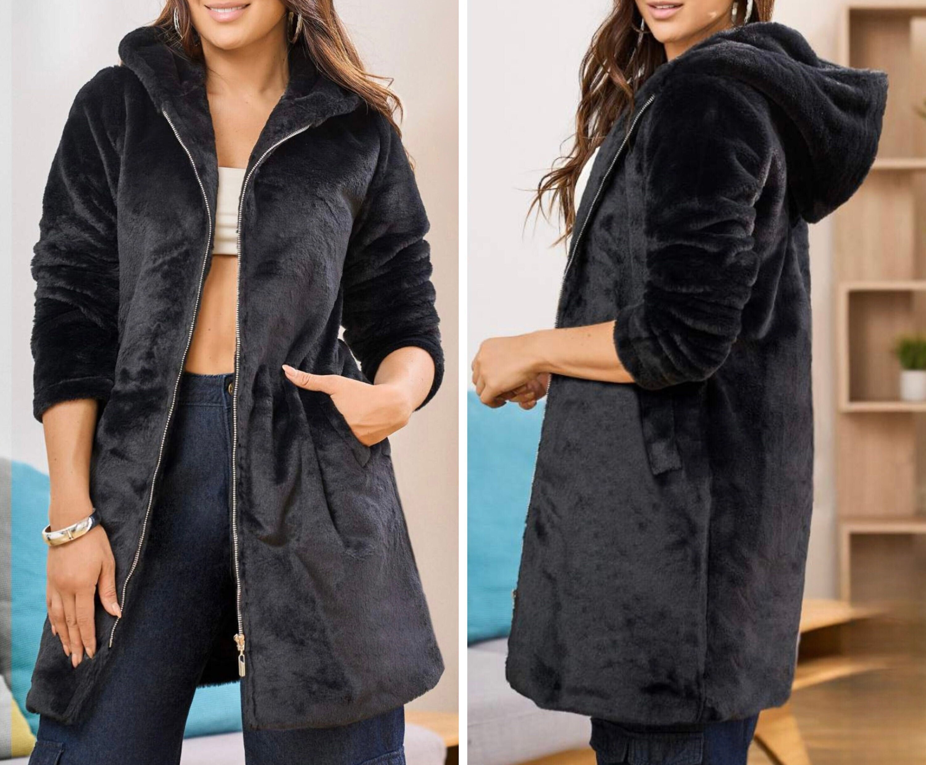 soccer gifts bulk Plus Size Womens Winter Coats Fuzzy Fleece Vests for  Women 2023 Warm Shaggy Sleeveless Zip Up Jacket Hooded Outerwear at   Women's Coats Shop