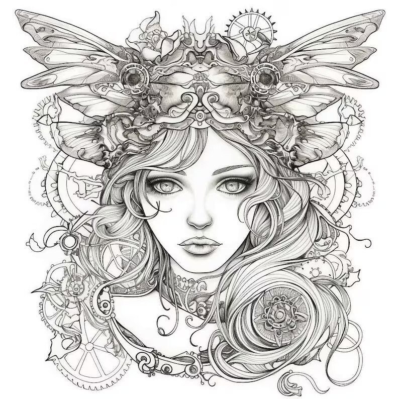 Beautiful Girl Printable Pages to Color for Kids, Boys, Girls, Teens ...