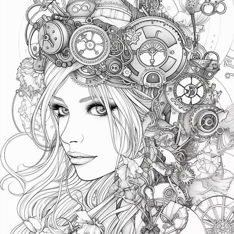 Beautiful Girl Printable Pages to Color for Kids, Boys, Girls, Teens ...